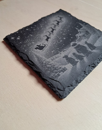 Kamienne podstawki pod kubek zestaw x4szt (Sanie)