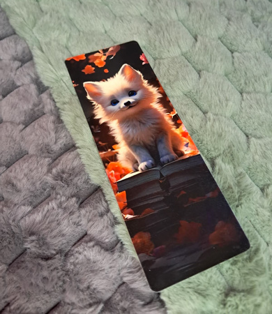 Zakładka do książki "Lisek" (dwustronna)