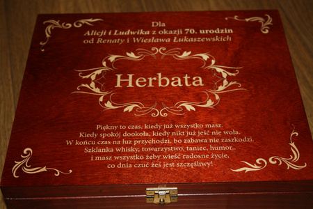 Skrzynka na herbatę, herbaciarka