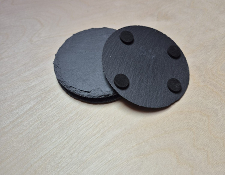 Kamienne podstawki pod kubek zestaw x4szt (Jeleń)