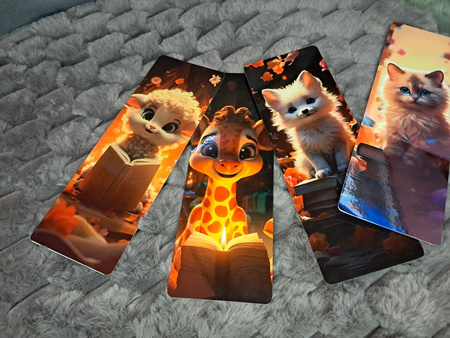 Zakładka do książki "Żyrafa" (dwustronna)