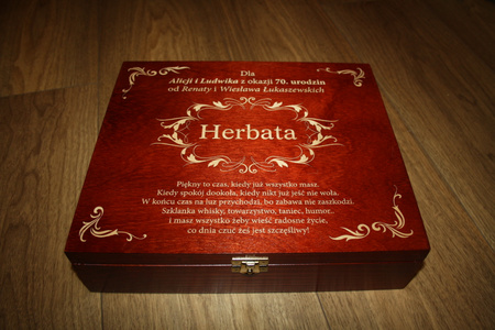 Skrzynka na herbatę, herbaciarka