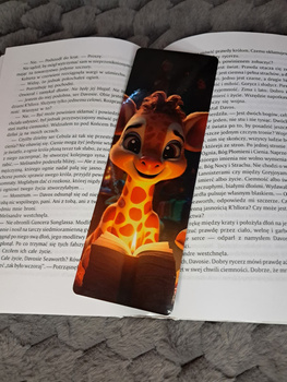 Zakładka do książki "Żyrafa" (dwustronna)