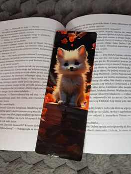 Zakładka do książki "Lisek" (dwustronna)